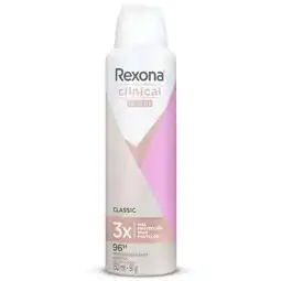 Farmacias YZA Rexona Clinical Expert Aerosol Deo Classic 12x91 g 1 Unidad oferta