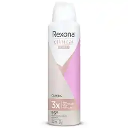 Farmacias YZA Rexona Clinical Expert Aerosol Deo Classic 12x91 g 1 Unidad oferta