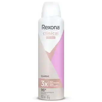 Farmacias YZA Rexona Clinical Expert Aerosol Deo Classic 12x91 g 1 Unidad oferta