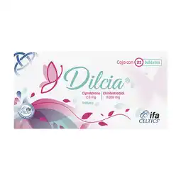 Farmacias YZA Dilcia 2.0Mg/0.035Mg 21 Tabs oferta