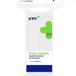 Farmacias YZA Yza Algodón 100 Pads oferta