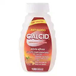 Farmacias YZA Calcid Antiacido Sabores Surti 100 Tabs oferta