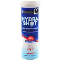 Farmacias YZA Hydrashot Fresa 42G 10 Tabs oferta