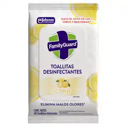 Farmacias YZA Family Guard Toallitas 80 Pzas oferta