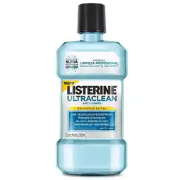 Farmacias YZA Listerine Ultraclean Enjuague Bucal 250 Ml oferta
