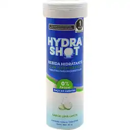 Farmacias YZA Hydrashot Lima Limon 42G 10 Tabs oferta