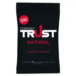 Farmacias YZA TRUST NATURAL 3 CONDONES oferta