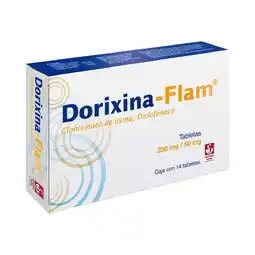 Farmacias Benavides 250 mg Clonixinato de Lisina/50 mg Diclofenaco oferta