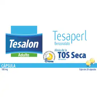 Farmacias Bazar TESALON 100MG 20 PERLAS oferta