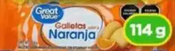 Bodega Aurrerá GreatValue alue galletas naranja oferta