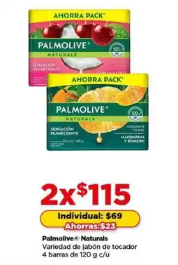 Bodega Aurrerá Palmolive Naturals jabon de tocador oferta