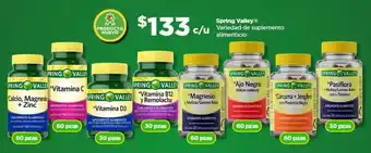 Spring Valley suplemento alimenticio