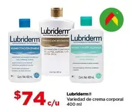 Bodega Aurrerá Lubriderm crema corporal oferta