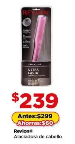 Bodega Aurrerá Revlon alaciadora de cabello oferta