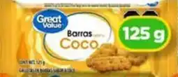 Bodega Aurrerá Great Value Barras Coco oferta