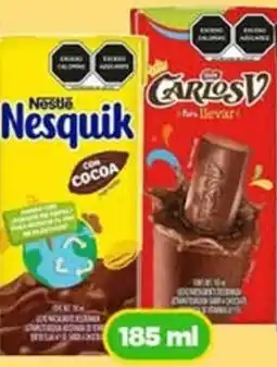 Bodega Aurrerá Nesquik o Carlos V oferta