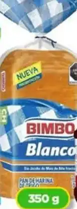 Bodega Aurrerá Bimbo pan de harina blanco oferta