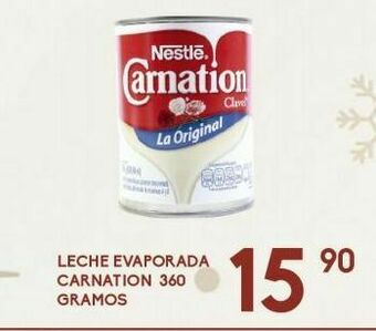 Alsuper Leche evaporada carnation 360 gr oferta