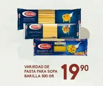 Pasta para sopa barilla 500 gr