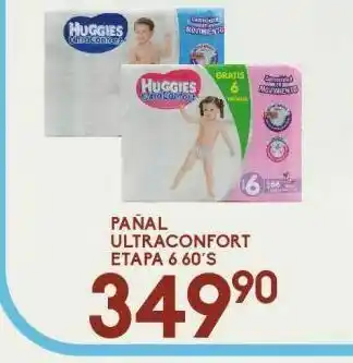 Pañal ultraconfort huggies