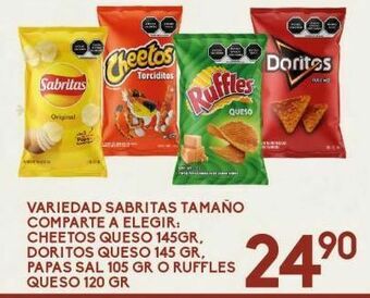 Alsuper Variedad sabritas oferta