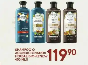 Alsuper Shampoo o acondicionador herbal essences oferta
