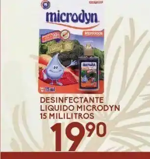 Alsuper Desinfectante liquido microdyn 15 ml oferta
