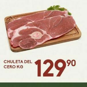 Alsuper Chuleta del cero kg oferta