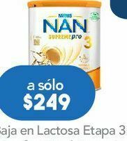 Farmacia San Pablo Nan supreme pro formula et 3 c/800gr oferta
