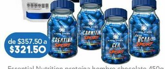 Creatina sport cap 500mg fra c/70