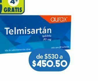 Farmacia San Pablo Telmisartan tab 80mg c/28 cronix oferta