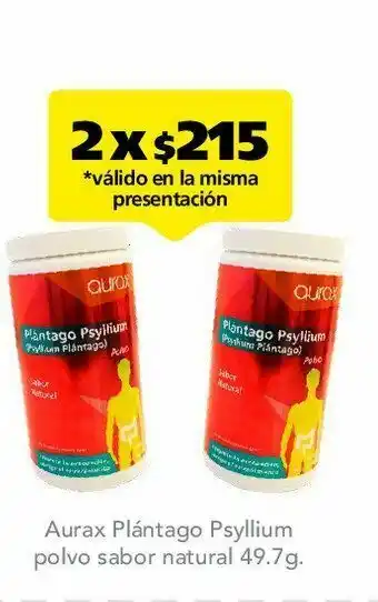 Farmacia San Pablo Plantago psyllium pol 49.7g c/400 vitafa oferta