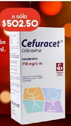 Farmacia San Pablo Cefuracet sus 250mg/5ml fra c/50ml oferta