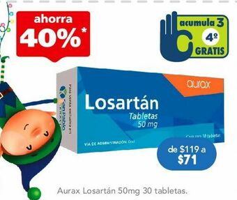 Farmacia San Pablo Losartan tab 50mg c/30 cronix oferta