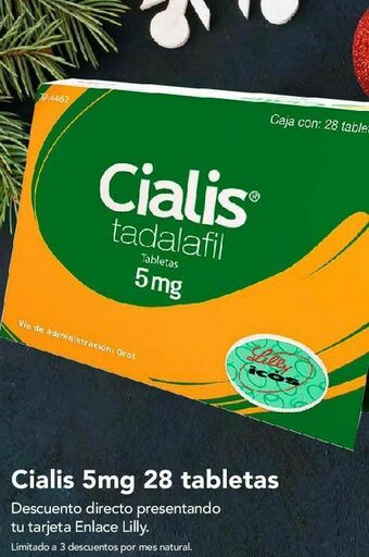 Farmacia San Pablo Cialis tab 5mg caj c/28 oferta