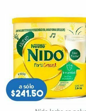 Farmacia San Pablo Nido leche en polvo forticrece c/2.04kg oferta