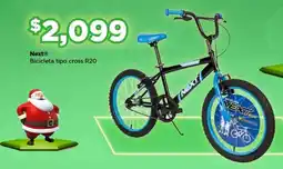Bodega Aurrerá Next bivivleta tipo cross R20 oferta