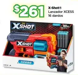 Bodega Aurrerá X-Shot lanzador XCESS 16 dardos oferta