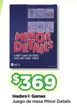 Bodega Aurrerá Hasbro Games juego de mesa minor details oferta