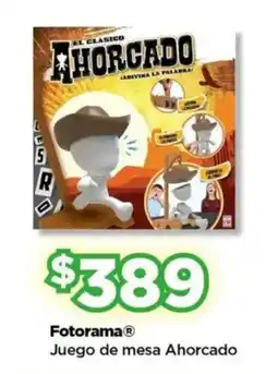 Bodega Aurrerá Fotorama juego de mesa ahorcado oferta