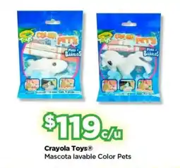 Bodega Aurrerá Crayola Toys Mascota lavable Color Pets oferta