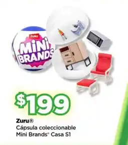 Bodega Aurrerá Zuru cápsula coleccionable mini brands casa S1 oferta