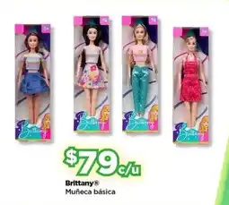Bodega Aurrerá Brittany Muñeca básica oferta