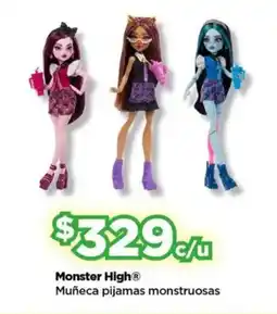 Bodega Aurrerá Monster High Muñeca pijamas monstruosas oferta