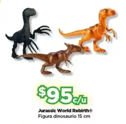 Bodega Aurrerá Jurassic World Rebirth Figura dinosaurio 15 cm oferta