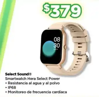 Select Sound smartwatch hera select power