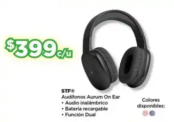 STF audifonos aurum on ear