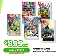 Bodega Aurrerá Nintendo Switch videojuegos oferta