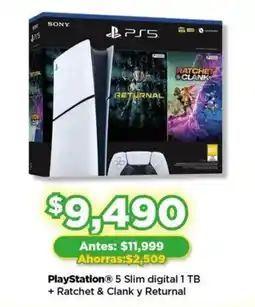 Bodega Aurrerá PlayStation 5 Slim digital oferta