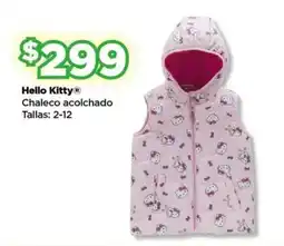 Bodega Aurrerá Hello Kitty chaleco acolchado oferta